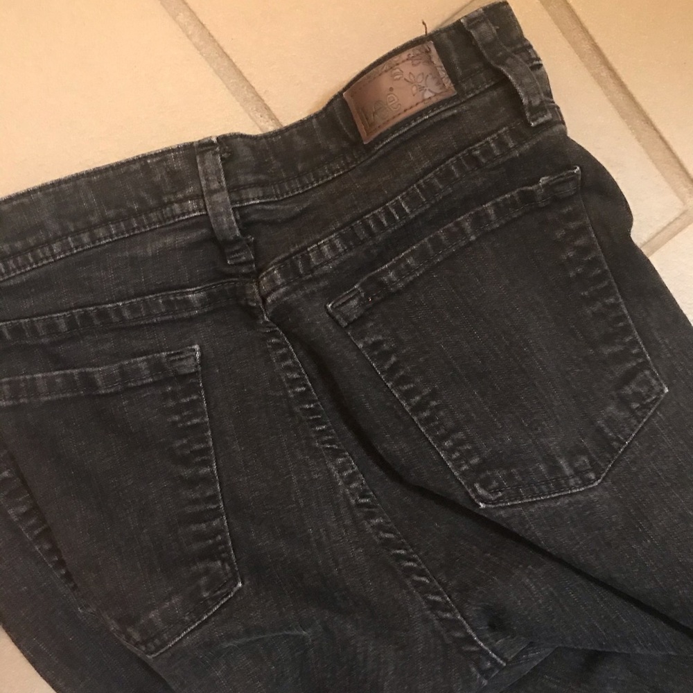 Lee classic fit black jeans